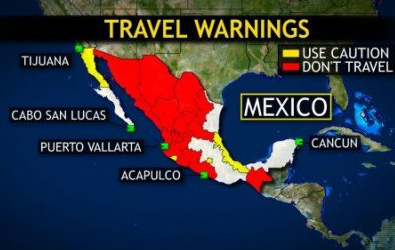 26 Travel Warnings Mexico Map - Maps Online For You